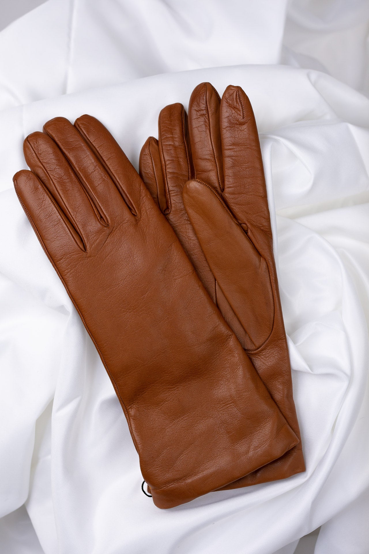 handschuhe leder damen Cognac Lederhandschuhe Diana | Damen