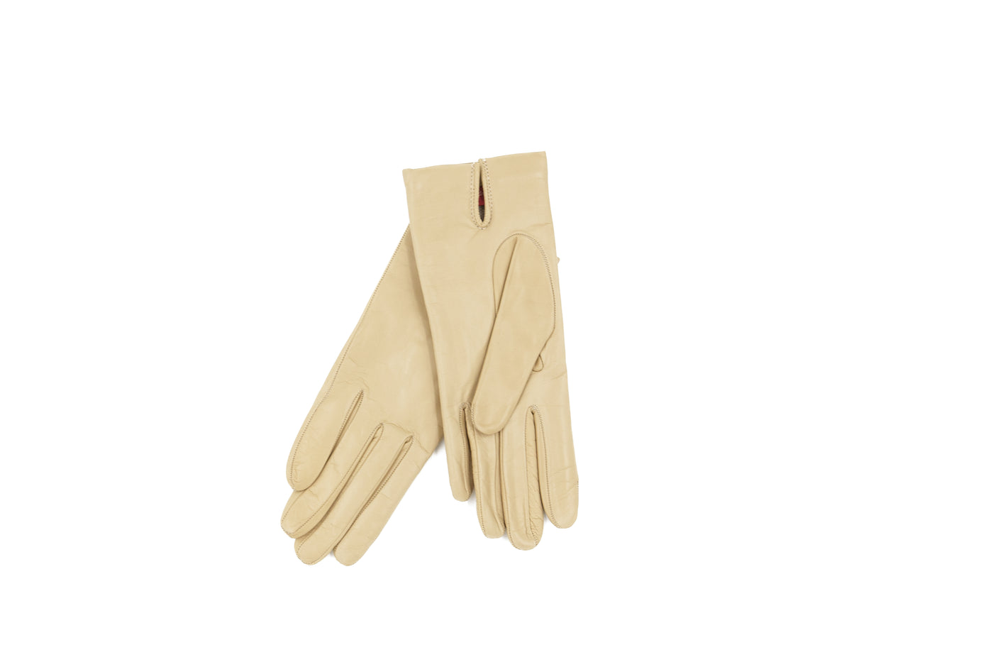 Lederhandschuh mit Schlitz | Damen