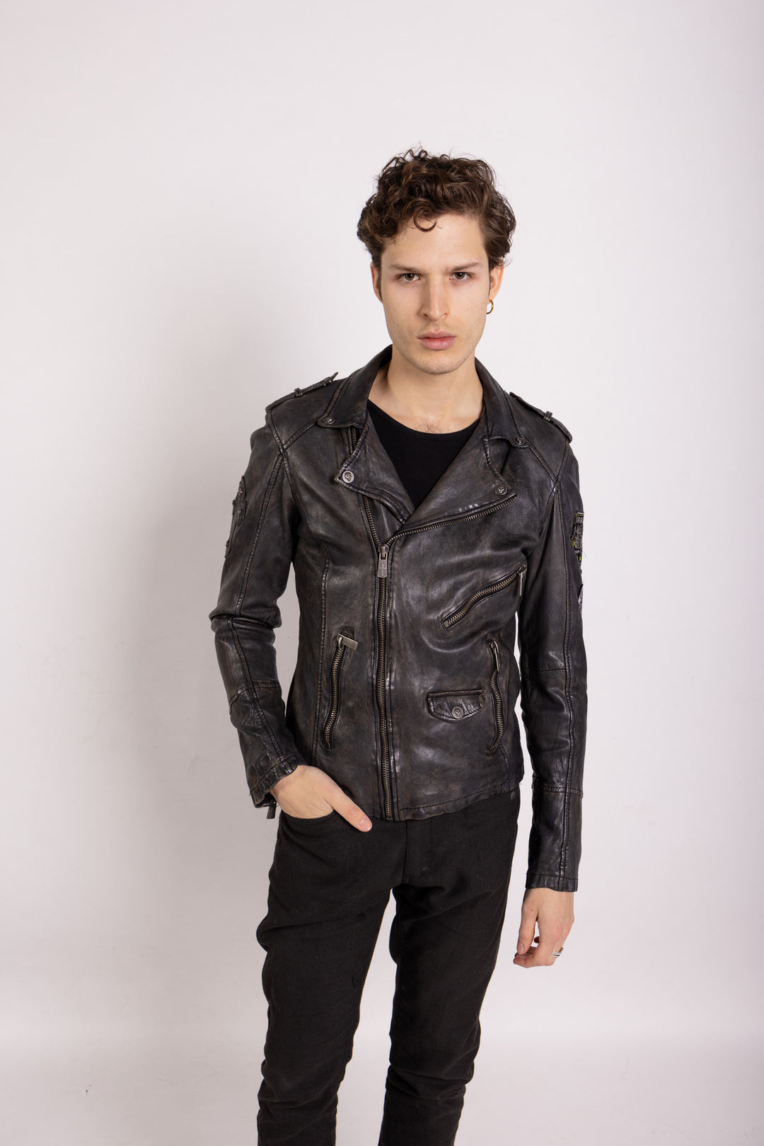 Tigha Lederjacke Tigha Biker Jacke Tigha Jacken Tigha Bikerjacke