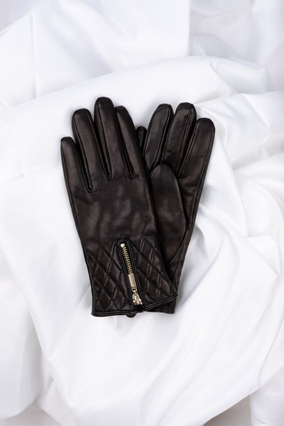 Black Leather Glove Kate | ladies 