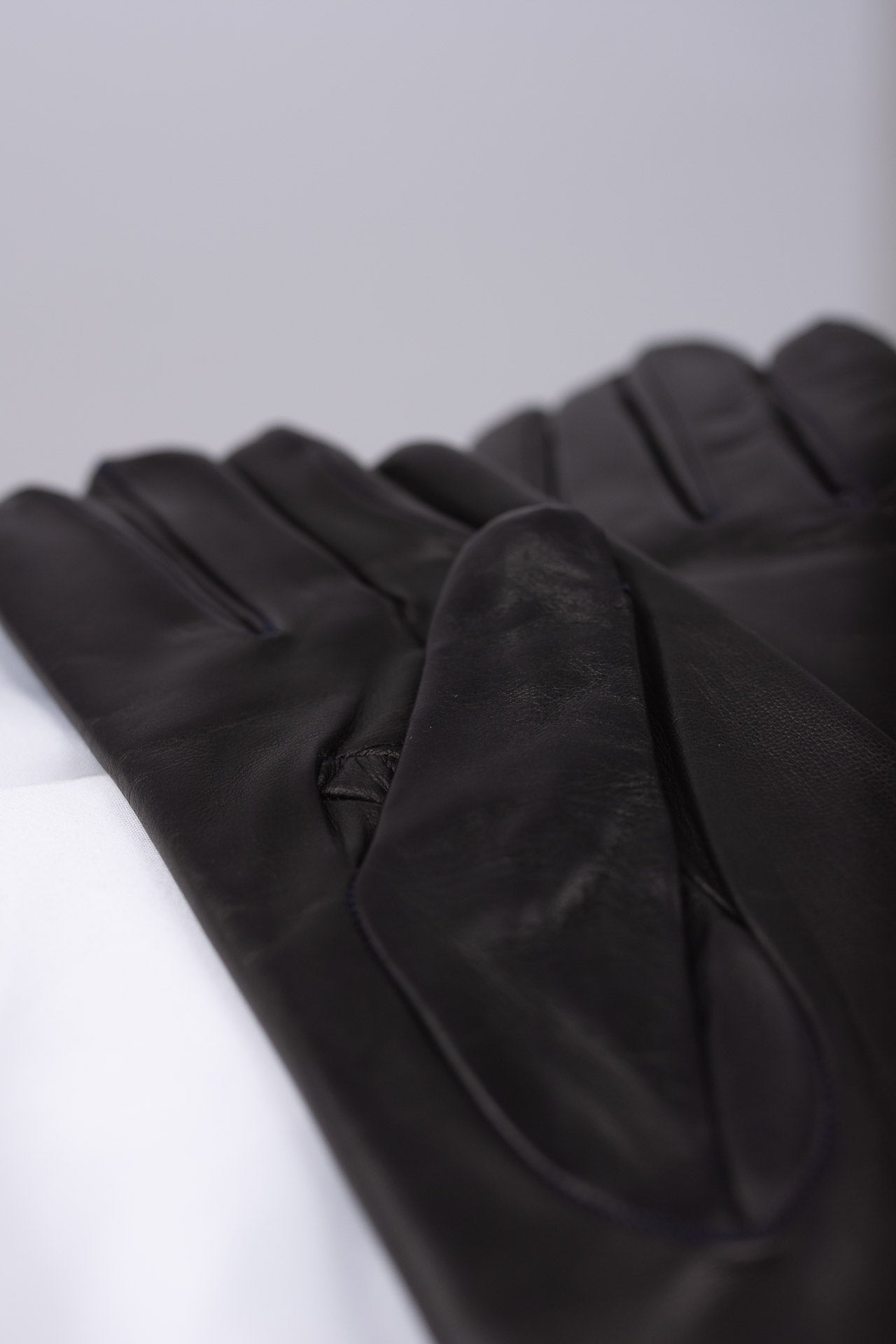 Black leather gloves Elisabeth | ladies 